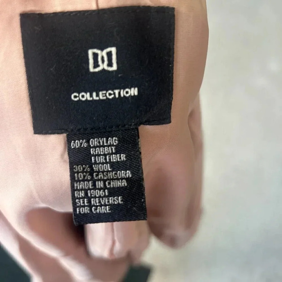 DD Collection Doncaster Rabbit Hair Cashmere Blend Pink Skirt Suit 12 - Picture 9 of 14